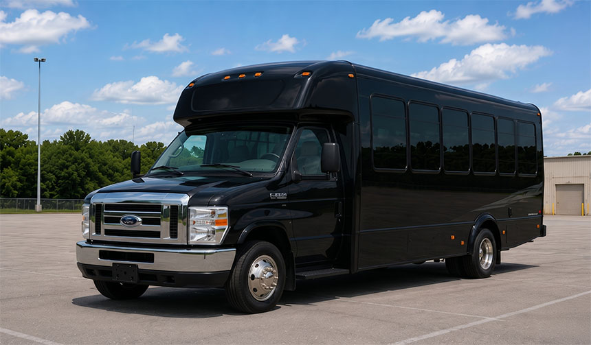20-passenger minibus for charter in Columbus, OH